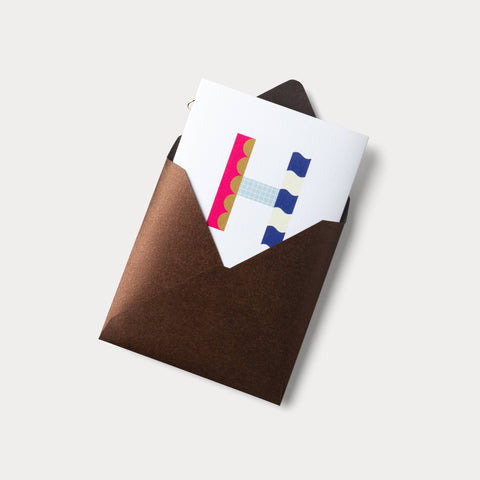 Happy Birthday Moji Accordion Greeting Card