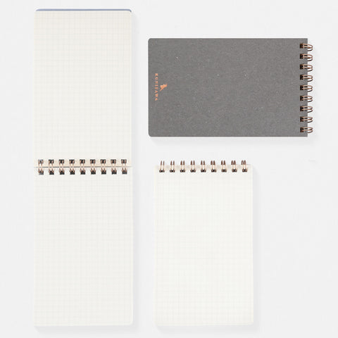 Kunisawa Find Ring Pocket Note Notebook Grid | 3 Colors