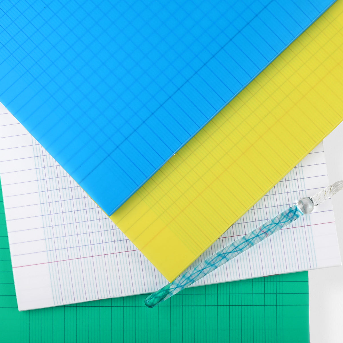 Majuscule French Grid Notebook 7 x 9" | 4 Colors