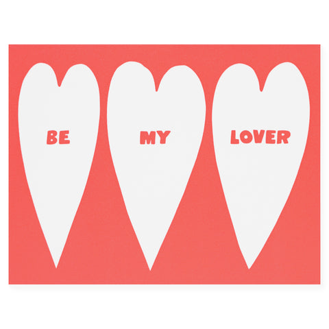 Ashkahn Be My Lover Greeting Card 