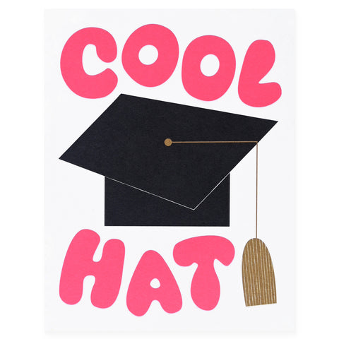 Banquet Workshop Cool Hat Graduation Card