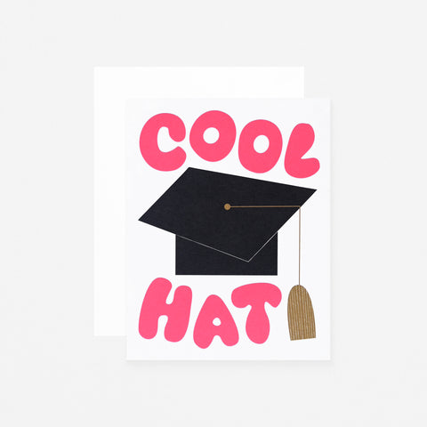 Banquet Workshop Cool Hat Graduation Card