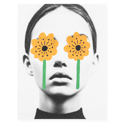 Carla Cards Flower Girl Greeting Card 