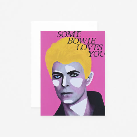 Carla Cards Some Bowie Loves You Greeting Card 