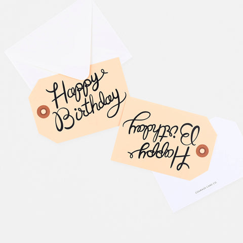 Courage Card Co. Tag Birthday Card