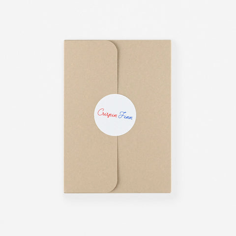 Crispin Finn The Plan Notepad With Pencil Packaged Set