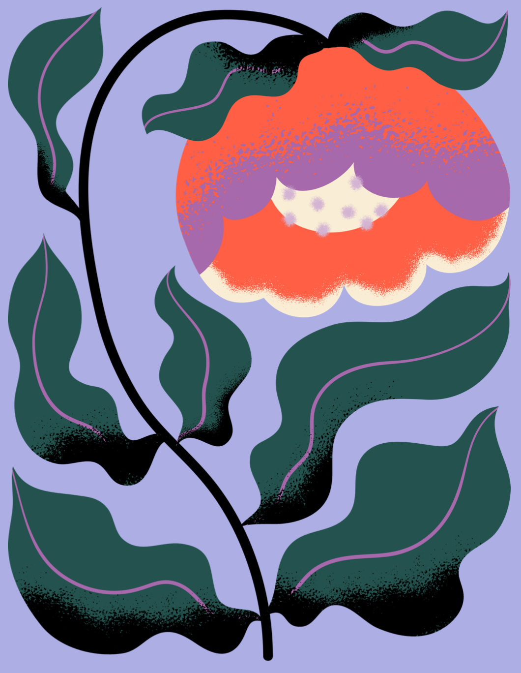 Flower Greeting Card