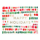 Dear Hancock Happy Holidays Paint Marks Holiday Cards Set