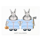 Dear Hancock The Shining Bunnies Halloween Card