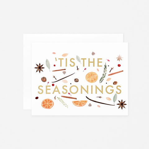 Dear Hancock 'Tis The Seasonings Greeting Card