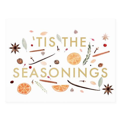 Dear Hancock 'Tis The Seasonings Greeting Card