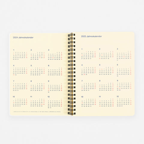 Delfonics Rollbahn 2024 Monthly Planner Dark Green | Large, A5 Or Extra Large 