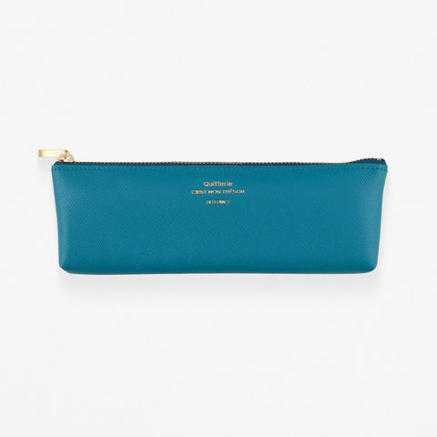 Delfonics Quitterie Pen Pencil Case Turquoise 