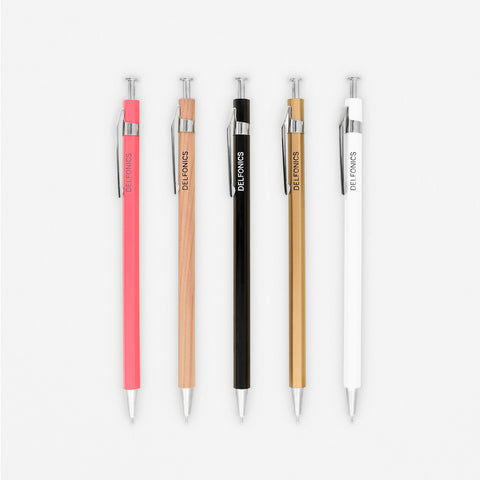 Delfonics Delfonics Wood Ballpoint Pen | 5 Colors