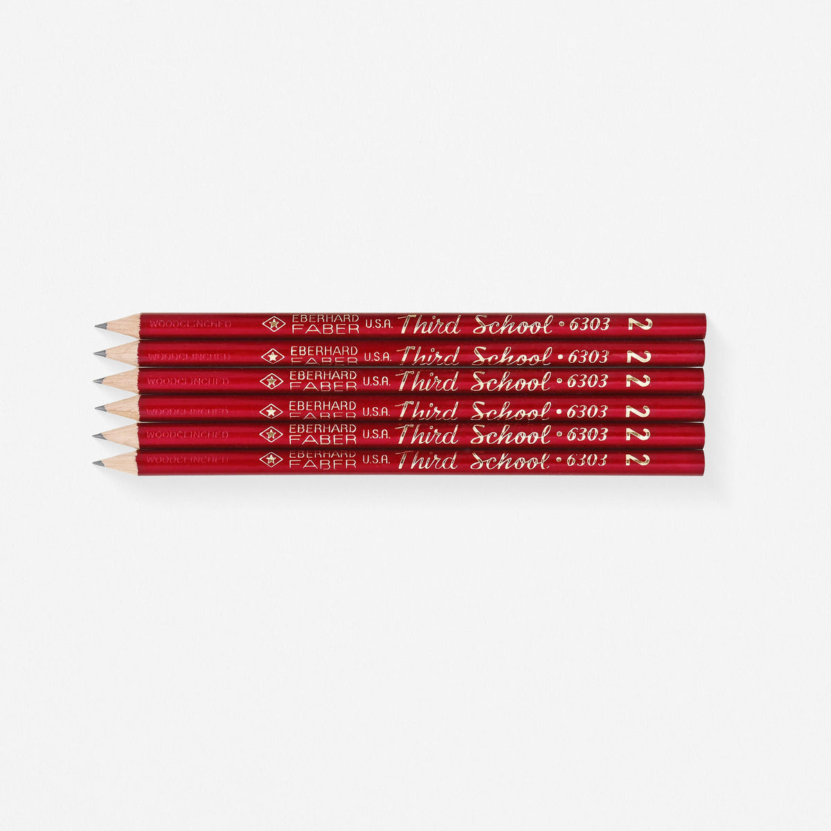 Vintage Eberhard Faber Third School 6303 No. 2 Vintage Pencil 