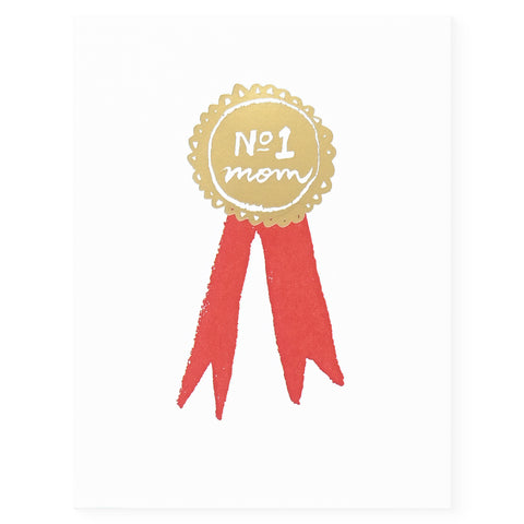 Egg Press No. 1 Mom Mother's Day Card 