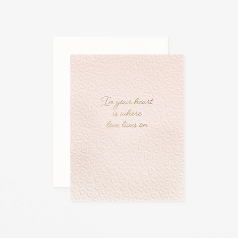 Elum Heart Sympathy Love Greeting Card 
