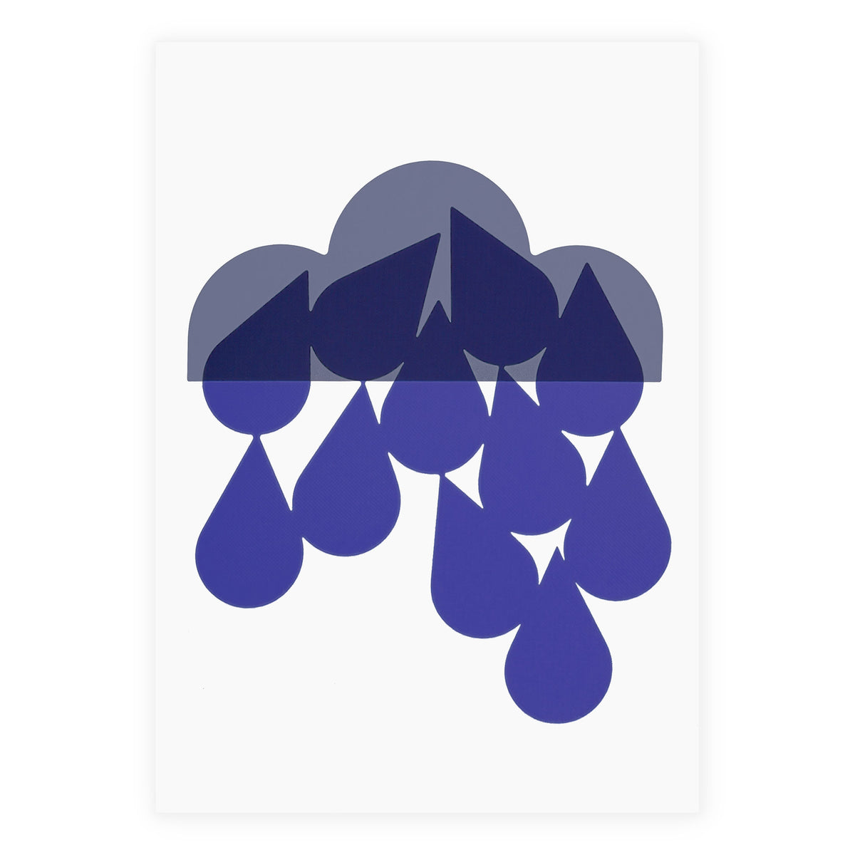 Evermade Heavy Cloud Greeting Card