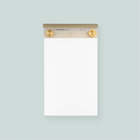 Exacompta Gustave Eiffel FAF Brass Desk Pad Small