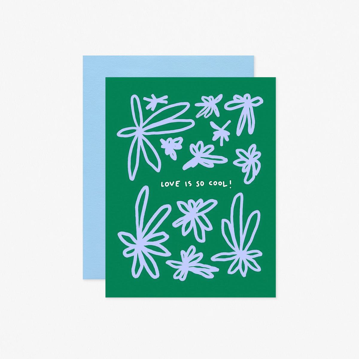 Love Is So Cool Greeting Card