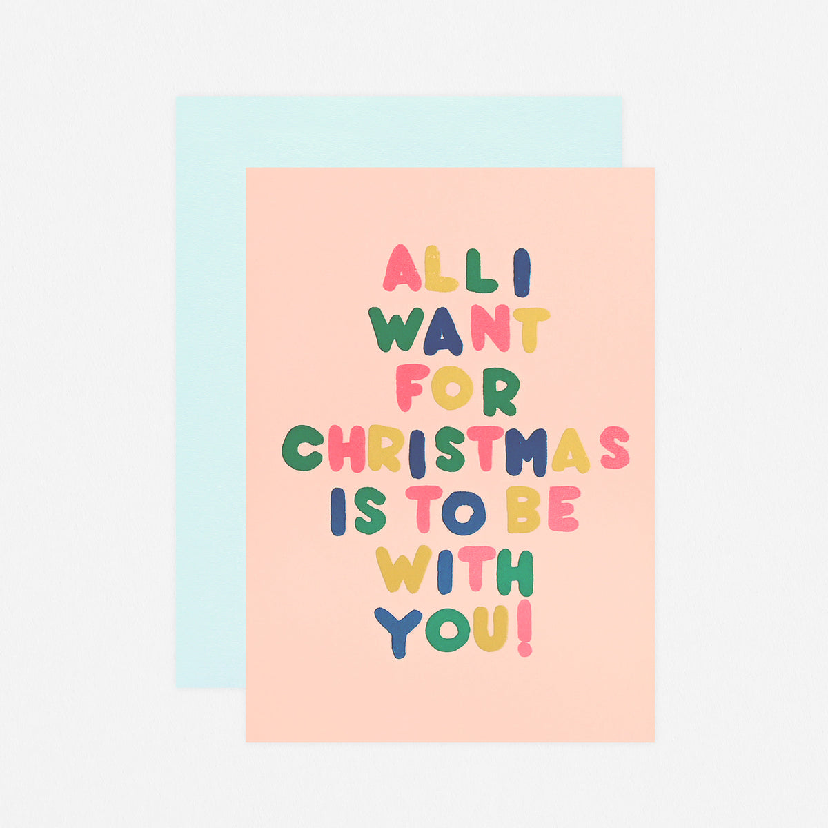 Alphabet Studios All I Want for Christmas Holiday Card 