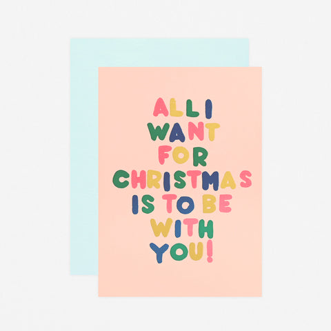 Alphabet Studios All I Want for Christmas Holiday Card 