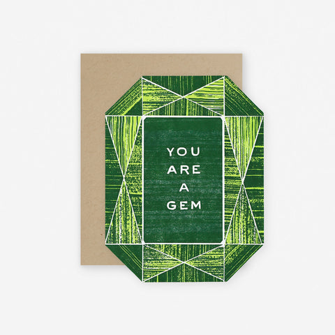 Hammerpress You Are A Gem Greeting Card