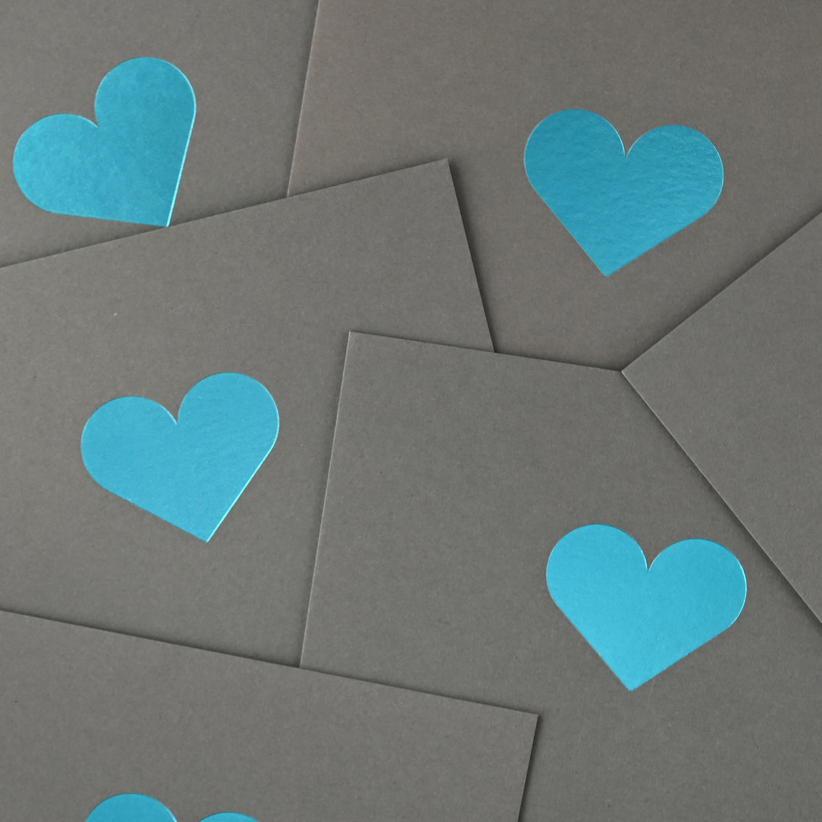 Turquoise Heart Greeting Card