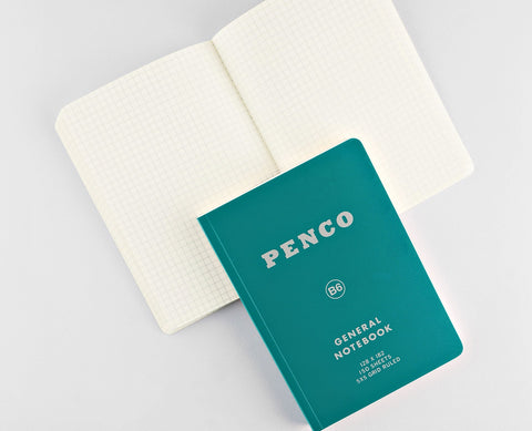 Hightide Penco General Notebook Grid B6 | 5 Colors