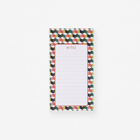Isatopia Small Geometric Cube Notepad