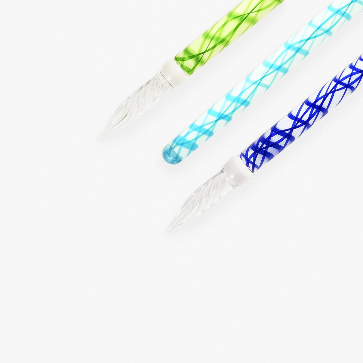 J. Herbin Hand-Blown Glass Dip Pen Swirl | 3 Colors