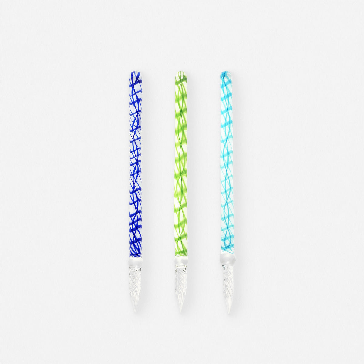 J. Herbin Hand-Blown Glass Dip Pen Swirl | 3 Colors