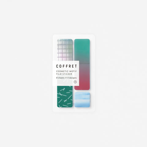 Hitotoki Coffret Bar Decoration Sticker Forest Green