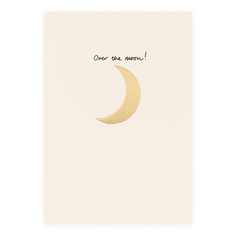 Kinshipped Over The Moon Greeting Card