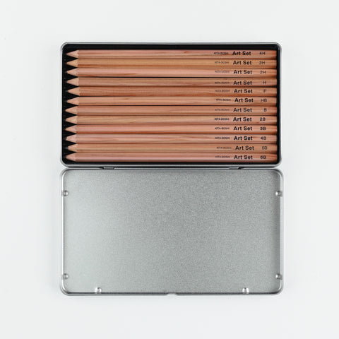 HCT x Kitaboshi Pencil Co. HCT x Kitaboshi Art Pencils Set Tin Of 12 