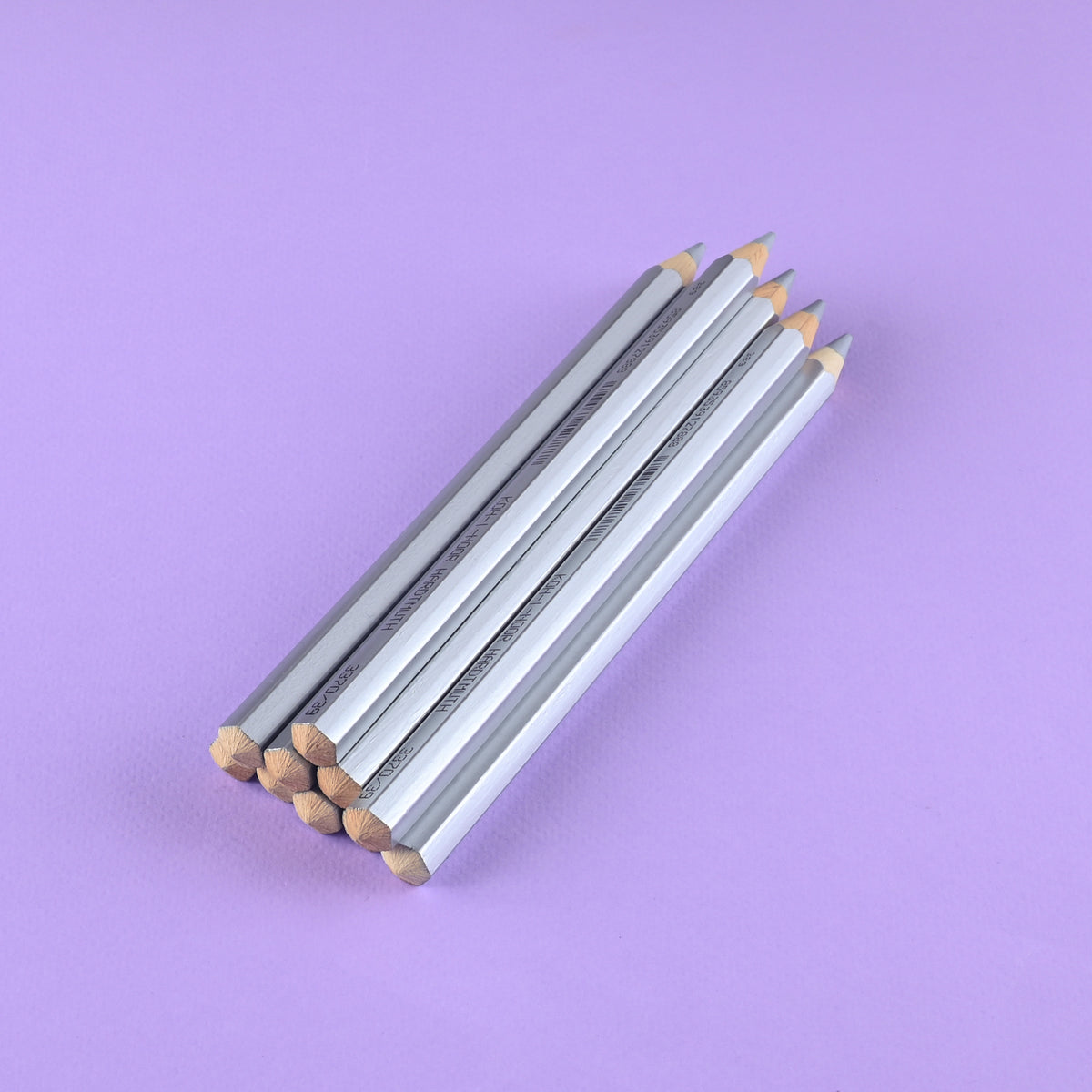 Koh-I-Noor Jumbo Colored Pencil Silver Metallic