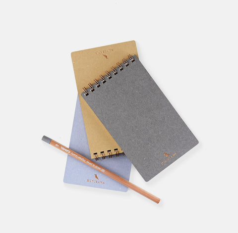 Kunisawa Find Ring Pocket Note Notebook Grid | 3 Colors