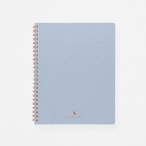 Kunisawa Find Ring Note Notebook Executive Dot Grid | 5 Colors Blue Mist