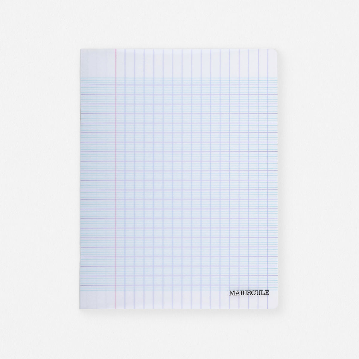 Majuscule French Grid Notebook 7 x 9" | 4 Colors Clear