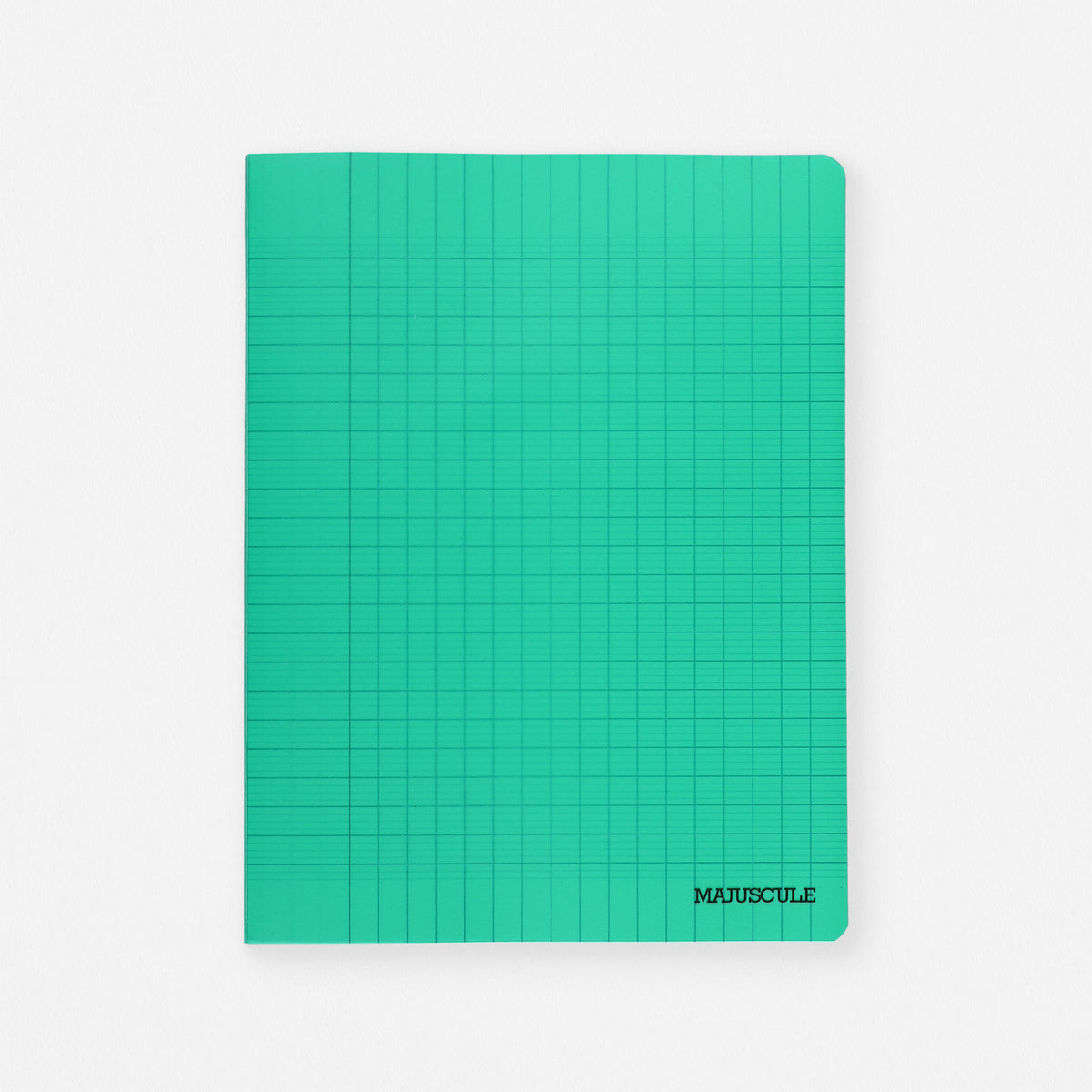 Majuscule French Grid Notebook 7 x 9" | 4 Colors Green