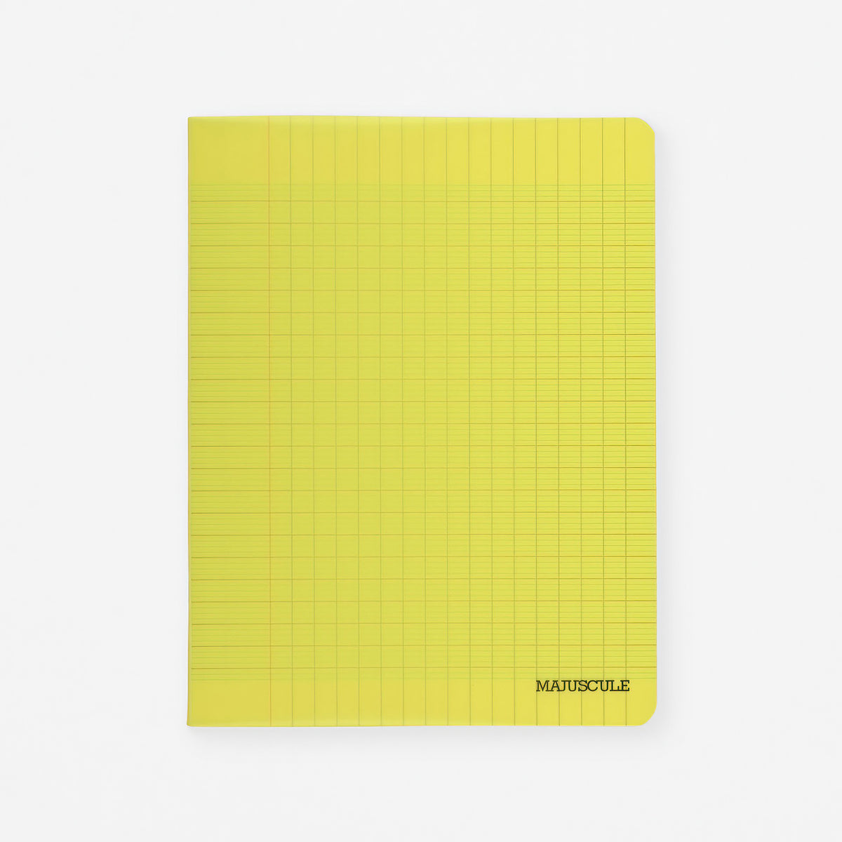 Majuscule French Grid Notebook 7 x 9" | 4 Colors Yellow
