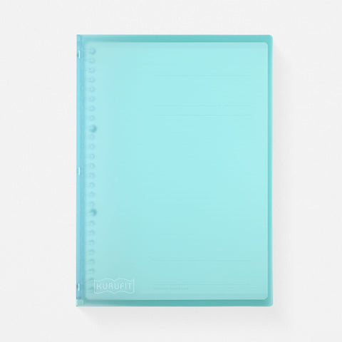 Maruman Kurufit Binder B5 | 7 Colors Light Blue