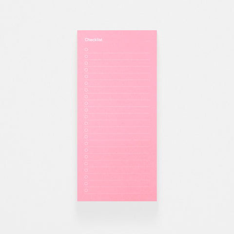 mishmash Desk Planner Notepad Checklist 