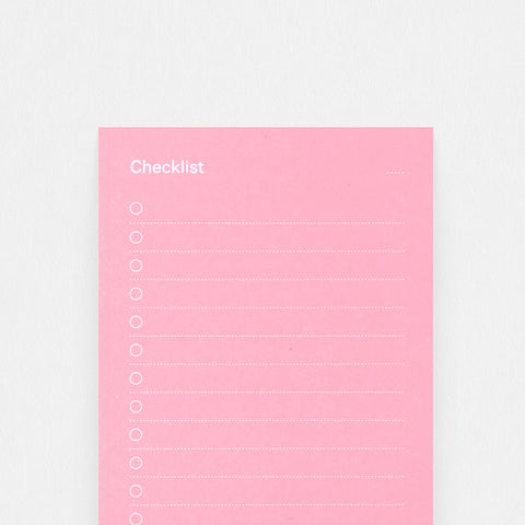mishmash Desk Planner Notepad Checklist 