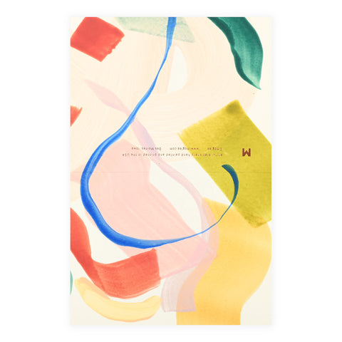 Moglea Calypso Hand-Painted Folded Note Cards Boxed