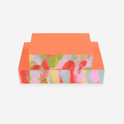 Moglea Hale Hand-Painted Swirl Pad | Small or Medium