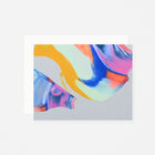 Moglea Supernova Hand-Painted Folded Note Cards Boxed