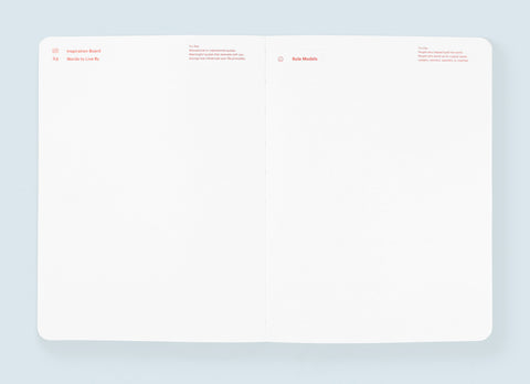 Mossery Seafoam Refillable Notebook