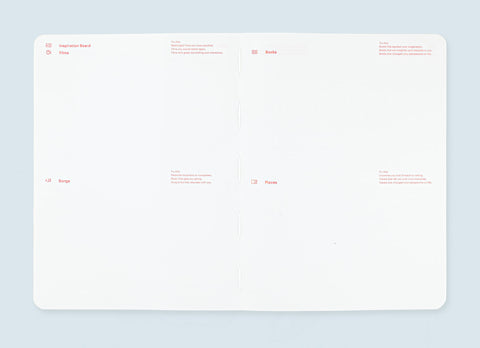 Mossery Creative Space Refillable Notebook