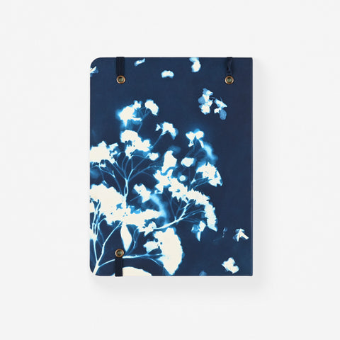 Mossery Sunprint Hydrangea Refillable Notebook